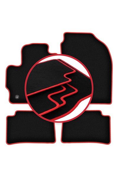 shumee Covorașe auto CARLUX-RED pentru: Toyota Corolla E21 hatchback (2019-)