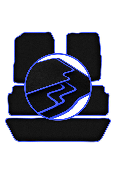 shumee Covorașe auto CARLUX-BLUE pentru: Dodge Durango II SUV (2002-2010)