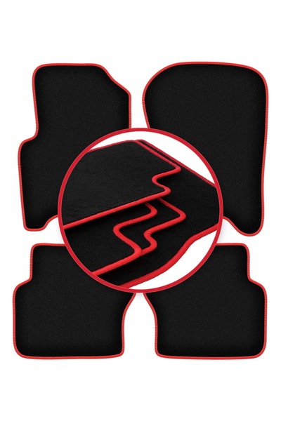 shumee Covorașe auto CARLUX-RED pentru: Range Rover Sport I SUV (2005-2012)