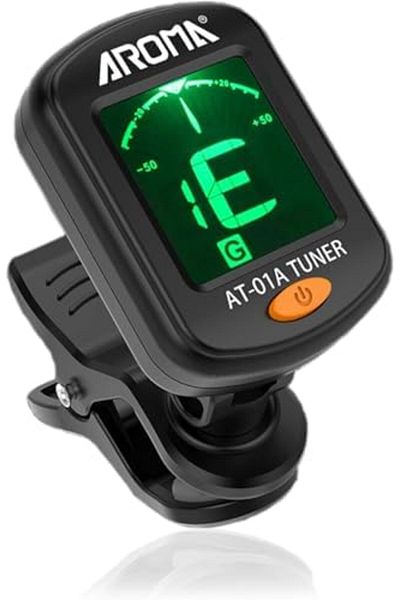 Generic Guitar tuner, Clip On Tuner for Guitar/Bass/Violin/Ukulele, Auto Power Off/One Button Operation
