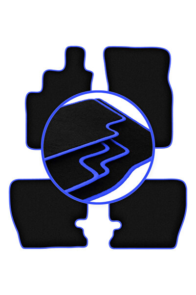 shumee Covorașe auto CARLUX-BLUE pentru: SsangYong Musso SUV (1993-2005)