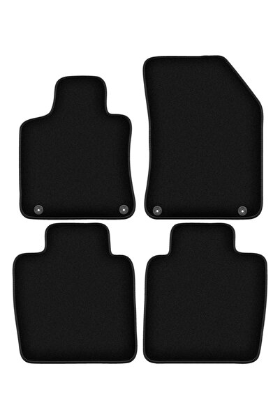 shumee Covorașe BASIC negre din velur pentru: DS 9 sedan (2020-)