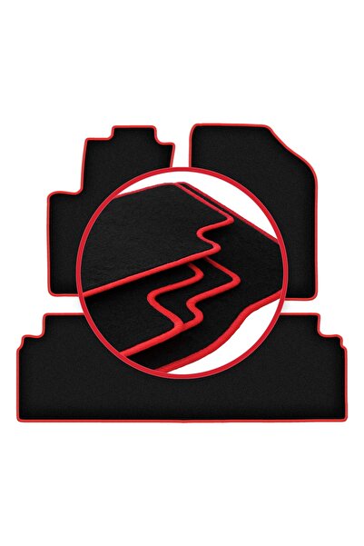 shumee Covorașe auto CARLUX-RED pentru: Hyundai ix20 monovolum (2010-2018)