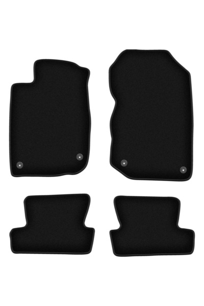 shumee Covorașe BASIC negre din velur pentru: Honda CR-Z coupe (2010-2016)