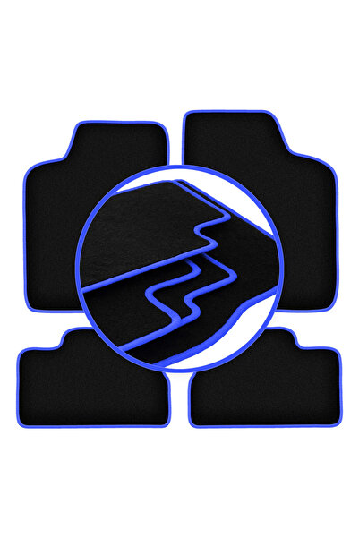 shumee Covorașe auto CARLUX-ALBASTRU pentru: Opel Kadett E hatchback, break, ...