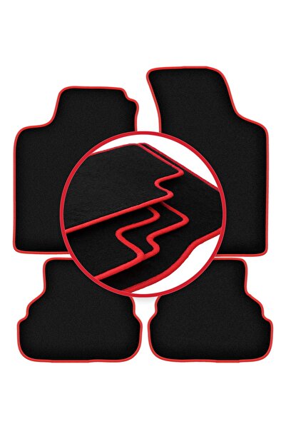 shumee Covorașe auto CARLUX-RED pentru: Volkswagen Vento sedan (1991-1997)