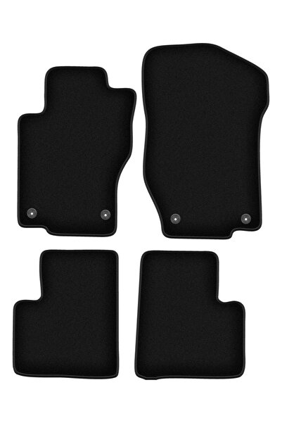 shumee Covorașe BASIC negre din velur pentru: Mercedes GL I X164 SUV (2006-2012)