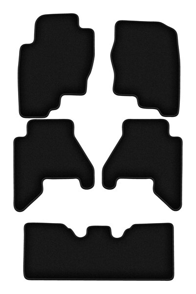 shumee Covorașe BASIC negre din velur pentru: Nissan Pathfinder R51 SUV (2004...