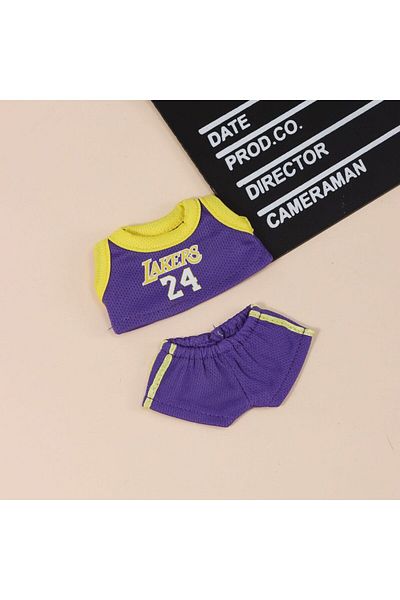 Miniso Only clothes 4 New Sale Only Selling Clothes 17cm First Second Generation Labubu Basketball Clothes