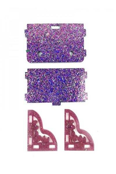 Graffiti Resin قالب سيليكون رف حائط خانة واحدة