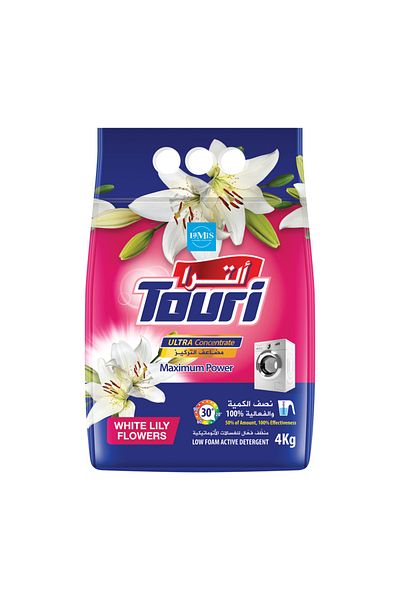 Touri Tory Ultra Powder Laundry Detergent (For Front Load Washing Machines) - 4 kg