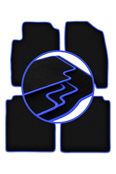 shumee Covorașe auto CARLUX-BLUE pentru: Nissan Navara III D40 pickup (2005-2...