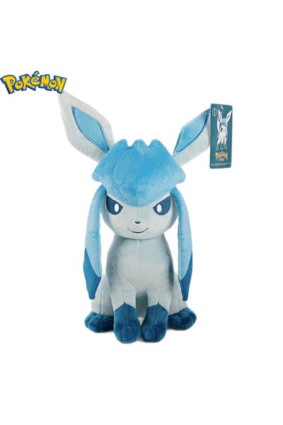 Choice Glaceon POKEMON Original Plush Toy Gengar Pikachu Charizard Genuine Plush Doll Soft Kawaii Cute Cart