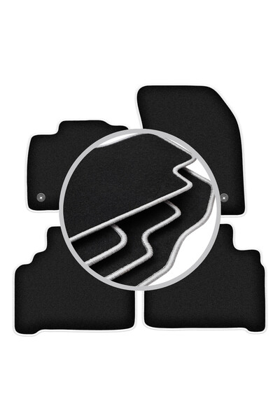 shumee Covorașe auto CARLUX-SILVER pentru: Ford Galaxy MK3 monovolum (2015-)