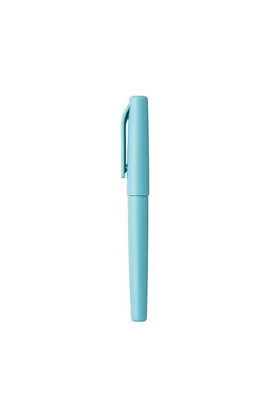 Muji قلم حبر جاف مائي، رمادي سماوي
