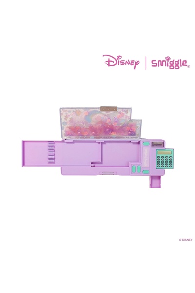 SMIGGLE - Disney Princess Ariel Automatic Pencil Case with Calculator