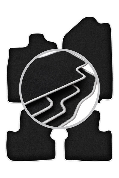 shumee Covorașe auto CARLUX-SILVER pentru: Opel Calibra coupe (1989-1997)