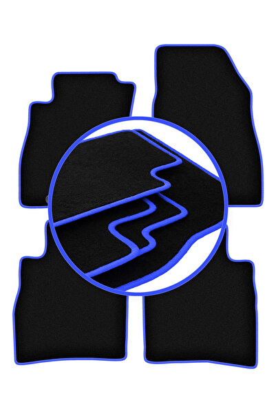 shumee Covorașe auto CARLUX-BLUE pentru: Nissan Pulsar C13 hatchback (2014-)