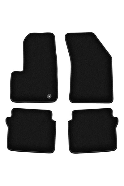 shumee Covorașe BASIC negre din velur pentru: Chrysler Sebring III sedan (200...