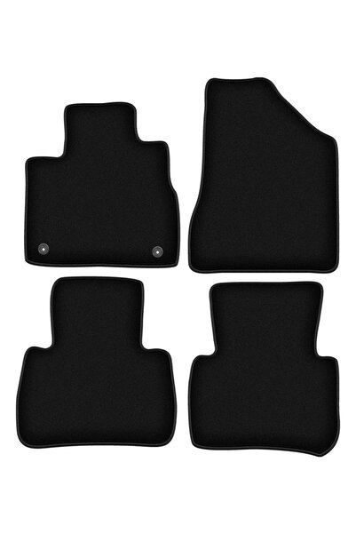 shumee Covorașe BASIC negre din velur pentru: Nissan Murano Z51 SUV (2008-2015)