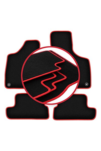 shumee Covorașe auto CARLUX-RED pentru: Audi TT II 8J cabriolet, roadster, co...