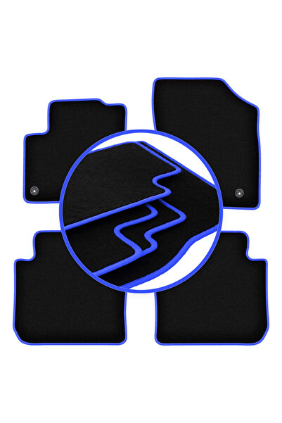 shumee Covorase CARLUX-BLUE pentru: Citroen C3 Picasso minivan (2008-2017)