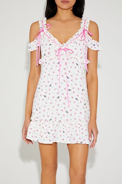 Forever 21 x Betsey Johnson | Babydoll Mini Elbise