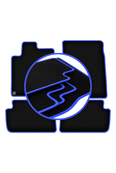 shumee Covorașe auto CARLUX-BLUE pentru: Peugeot 407 coupe, sedan, break (200...