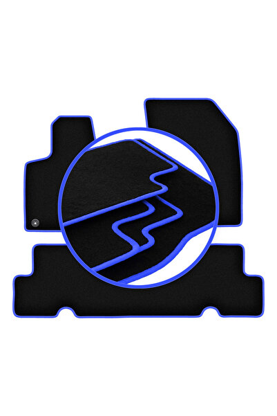 shumee Covorașe auto CARLUX-ALBASTRU pentru: Citroen C4 Grand Picasso II mono...