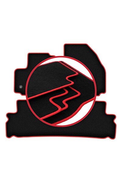 shumee Covorașe auto CARLUX-RED pentru: Ford S-MAX MK1 monovolum (2012-2015)