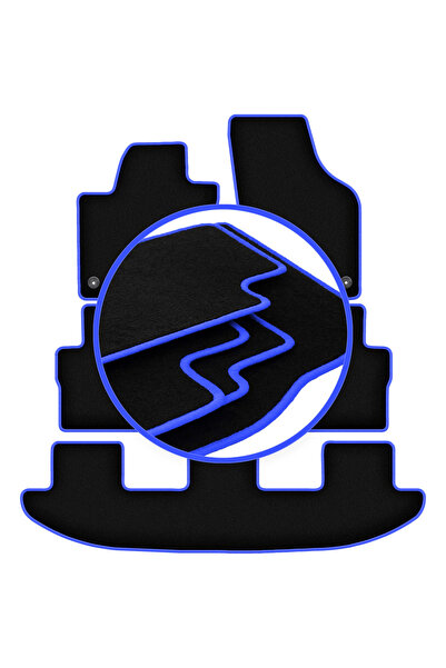 shumee Covorașe auto CARLUX-BLUE pentru: Seat Alhambra II monovolum (2010-)