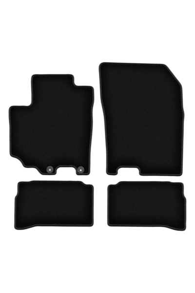 shumee Covorașe BASIC negre din velur pentru: Suzuki Vitara III crossover (2015-)