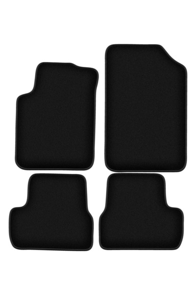 shumee Covorașe BASIC negre din velur pentru: Citroen C3 I hatchback (2002-2009)