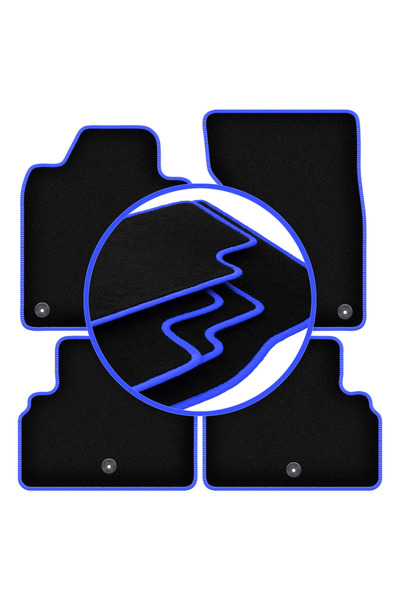 shumee Covorașe auto CARLUX-BLUE pentru: Infiniti Q50 sedan (2013-)