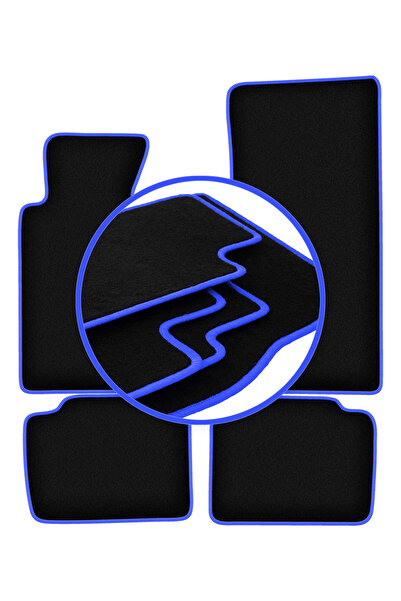 shumee Covorașe auto CARLUX-BLUE pentru: BMW 5 E34 sedan, break, Touring (1988-1994)