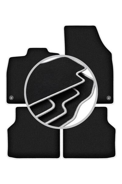 shumee Covorașe auto CARLUX-SILVER pentru: Audi Q4 e-TRON (2021-2022)