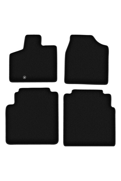 shumee Covorașe BASIC negre din velur pentru: Lancia Voyager monovolum (2008-...