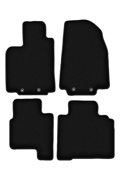 shumee Covorașe BASIC negre din velur pentru: Mazda CX-9 I SUV (2006-2015)