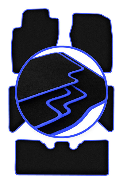 shumee Covorașe auto CARLUX-BLUE pentru: Nissan Pathfinder R51 SUV (2004-2014)