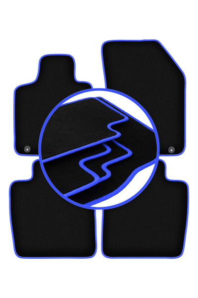 shumee Covorașe auto CARLUX-BLUE pentru: DS 9 sedan (2020-)