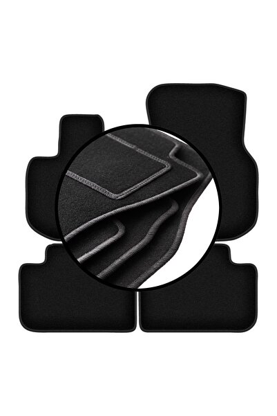shumee Set complet de covorașe velur pentru: BMW iX3 G08 SUV (2021-)