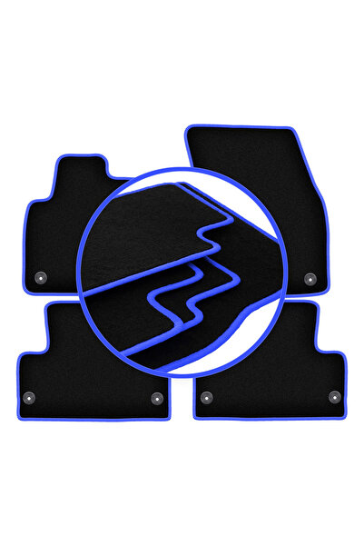 shumee Covorașe auto CARLUX-BLUE pentru: Range Rover Evoque SUV (2011-2018)