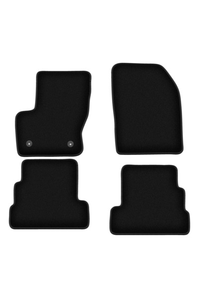 shumee Covorașe BASIC negre din velur pentru: Ford Escape MK3 SUV (2012-)