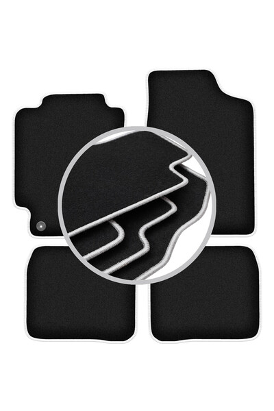 shumee Covorașe auto CARLUX-SILVER pentru: Toyota Corolla E10 hatchback, brea...