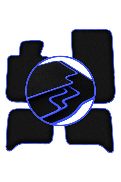 shumee Covorașe auto CARLUX-BLUE pentru: BMW 5 E28 sedan (1980-1990)