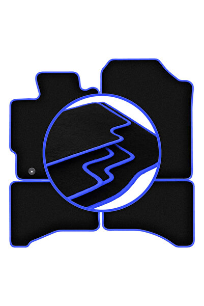 shumee Covorașe auto CARLUX-BLUE pentru: Toyota Yaris III FL hatchback (2017-...