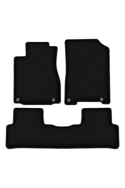 shumee Covorașe BASIC negre din velur pentru: Honda CR-V IV SUV (2011-2018)