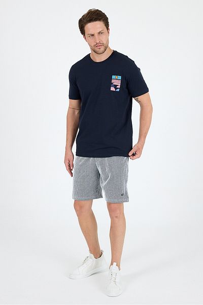 Rodi Men's 100% Cotton Crew Neck Short Sleeve Printed T-Shirt Comfortable and Stylish Casual T-Shirt 0005