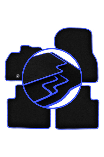 shumee Covorașe auto CARLUX-BLUE pentru: Renault Zoe II hatchback (2018-)