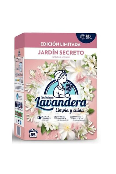 Lavandera Detergent pudră cu lavandă Secret Garden 4,675 kg, 85 spălări